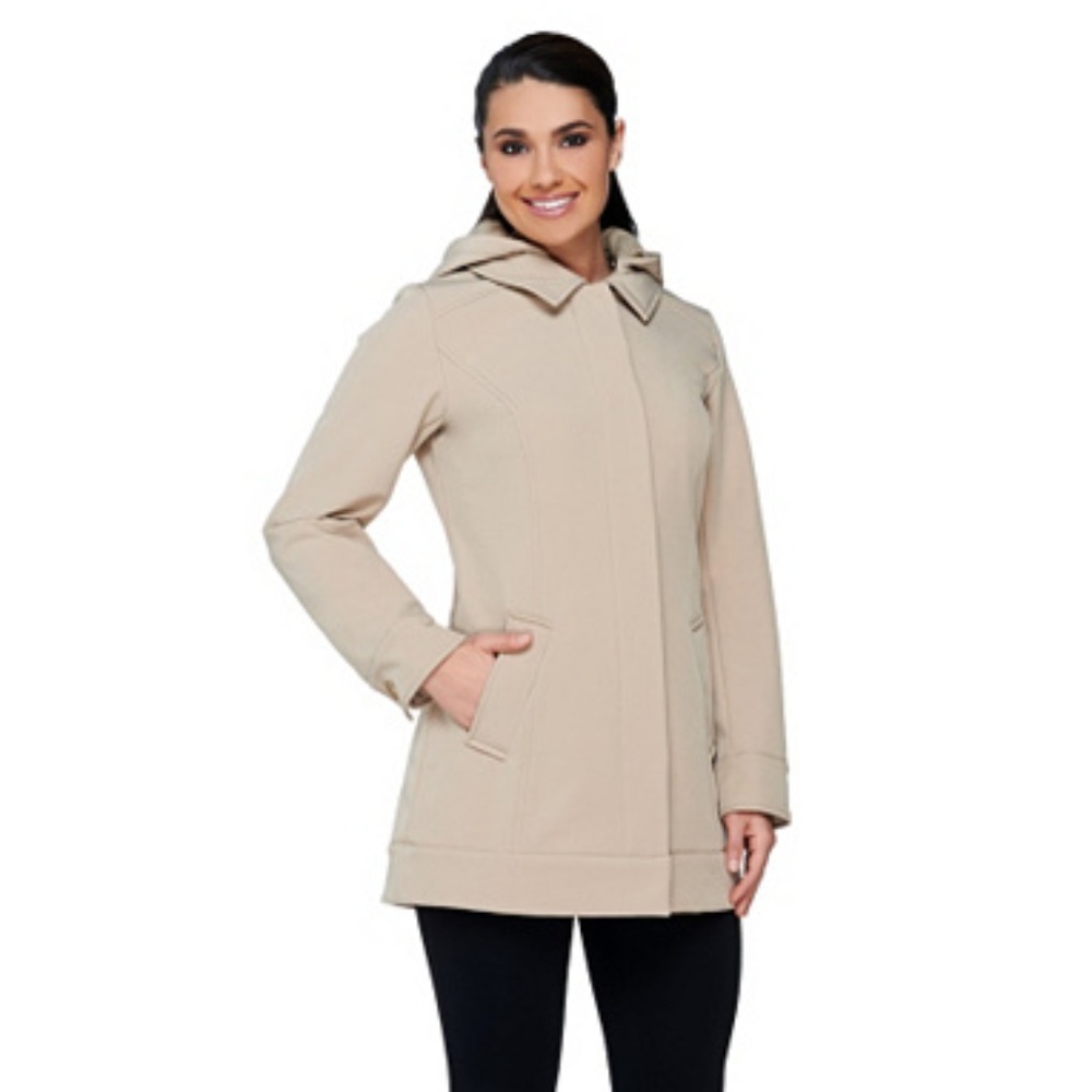 🌟Soft Shell Jacket w/ Hood💫🔥Isaac Mizrahi